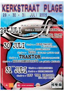 Kerkstraat Plage flyer_2005