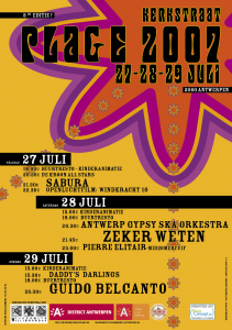 Kerkstraat Plage flyer_2007