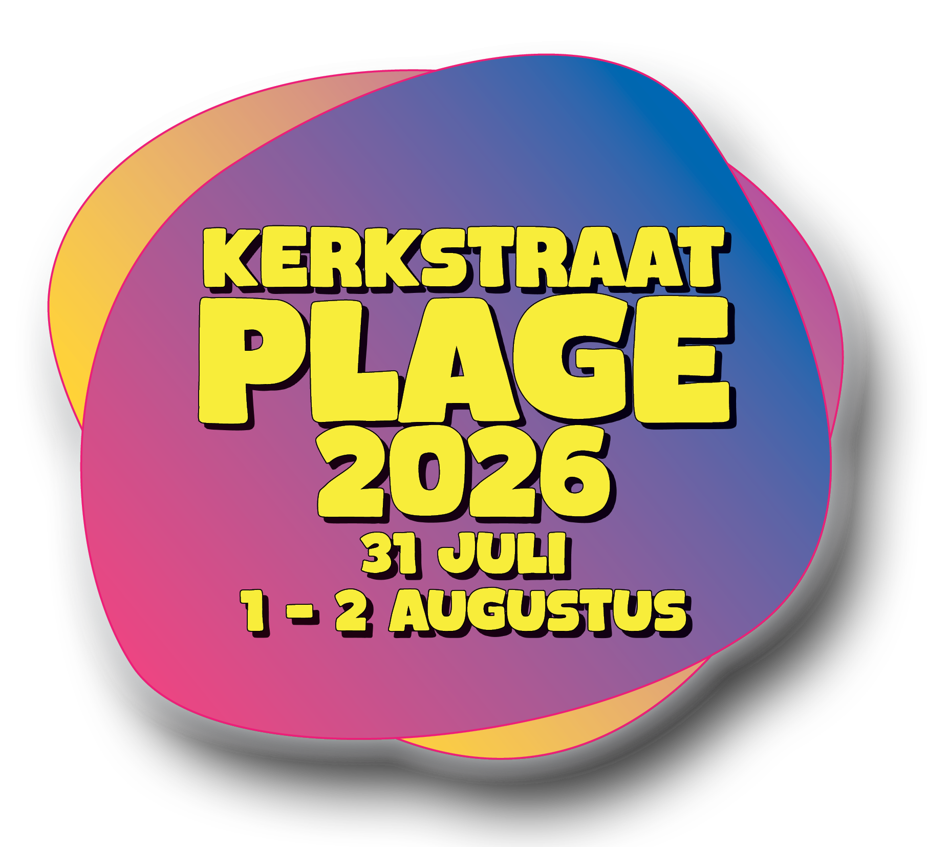 Kerkstraat Plage 2026 logo
